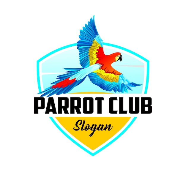 Download Free Parrot Bird Logo Template Premium Vector Use our free logo maker to create a logo and build your brand. Put your logo on business cards, promotional products, or your website for brand visibility.