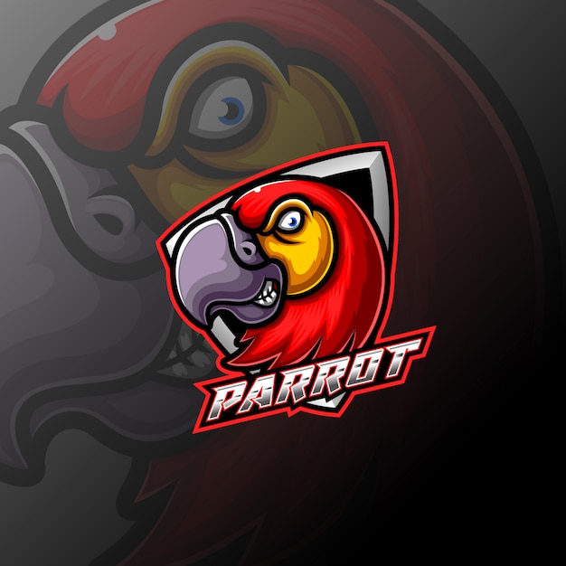 Download Free Parrot E Sport Logo Mascot Design Premium Vector Use our free logo maker to create a logo and build your brand. Put your logo on business cards, promotional products, or your website for brand visibility.