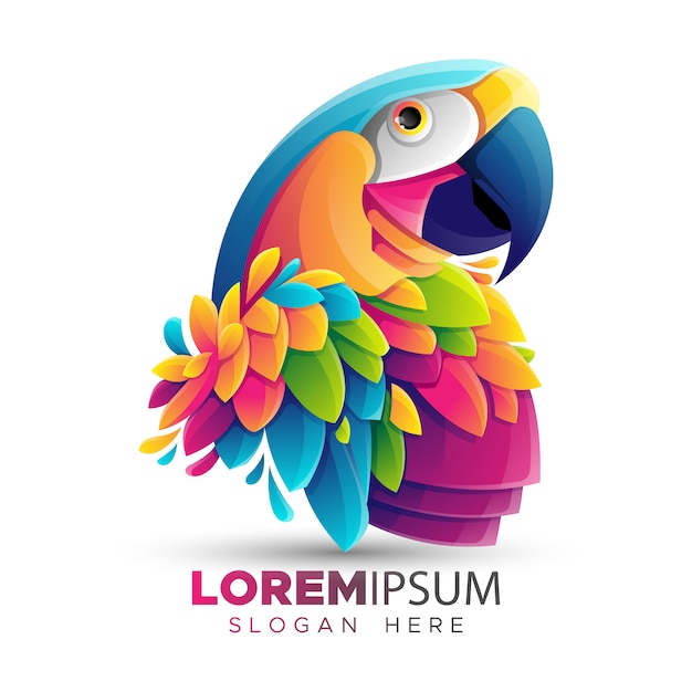 Download Free Parrot Logo Template Premium Vector Use our free logo maker to create a logo and build your brand. Put your logo on business cards, promotional products, or your website for brand visibility.