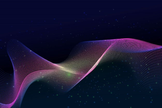 Particle and dust abstract background modern design with copy space Premium Vector