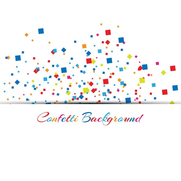 Free Vector | Party confetti background