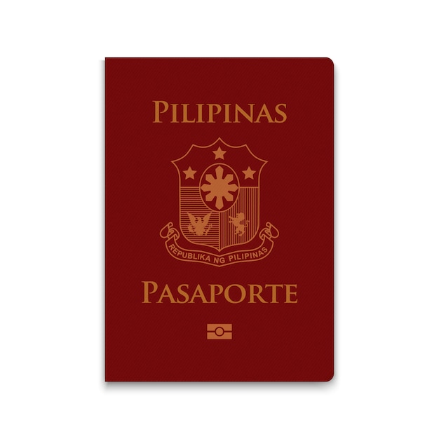 Premium Vector Passport Of Philippines