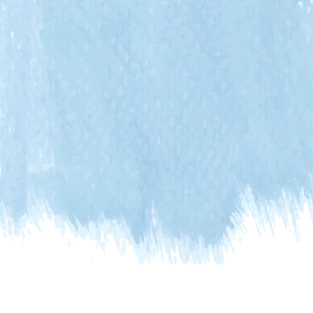 パステルブルーの水彩画の背景のベクトル 無料のベクター