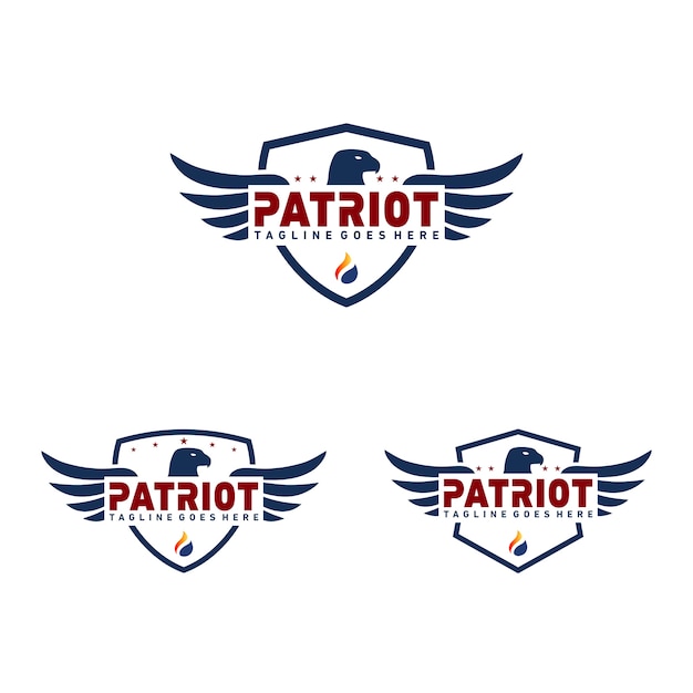 Download Free Patriot Badge Logo Premium Vector Use our free logo maker to create a logo and build your brand. Put your logo on business cards, promotional products, or your website for brand visibility.
