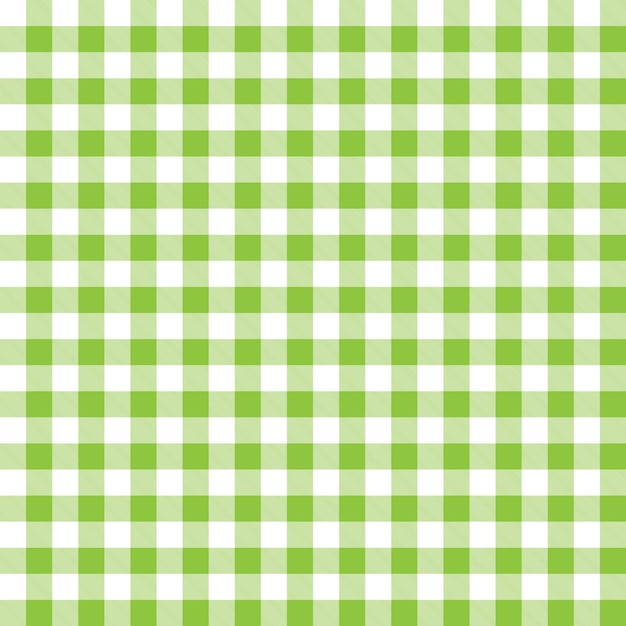 Pattern background with green checked plaid
design