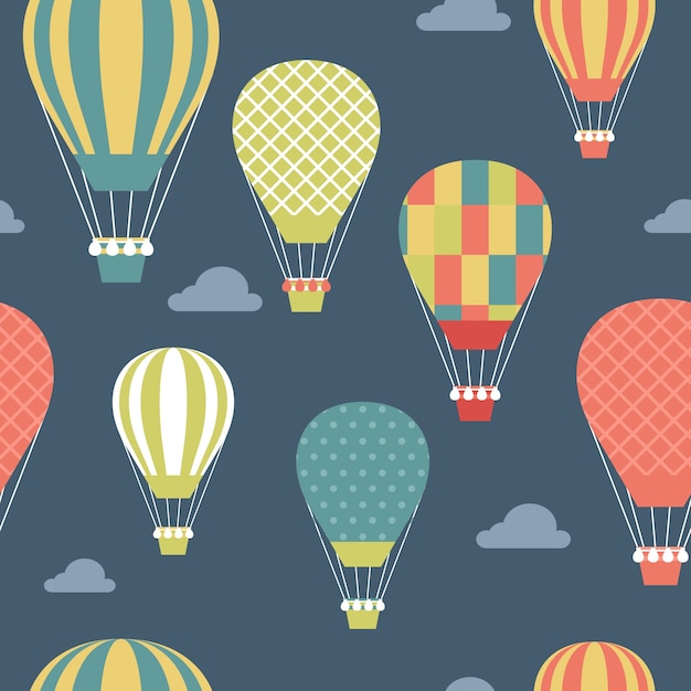 hot air balloon pattern