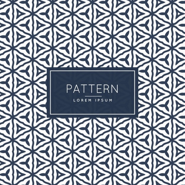 Free Vector | Pattern with triangular shapes