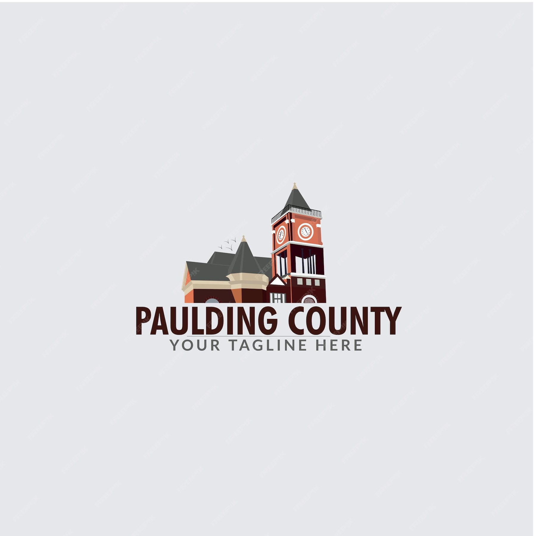 Premium Vector Paulding logo design template