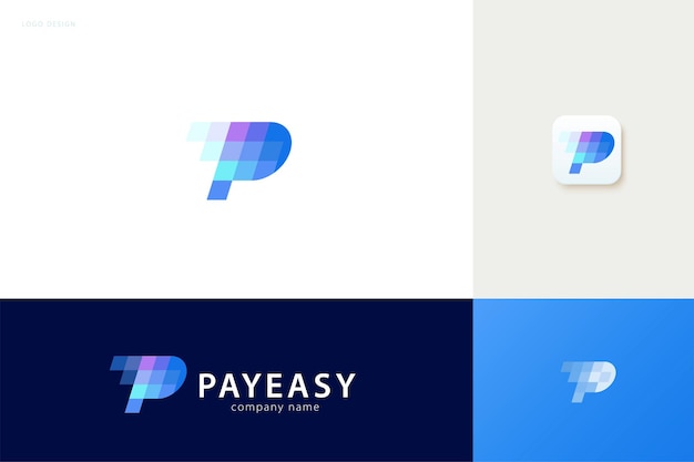 Premium Vector | Pay easy logo set