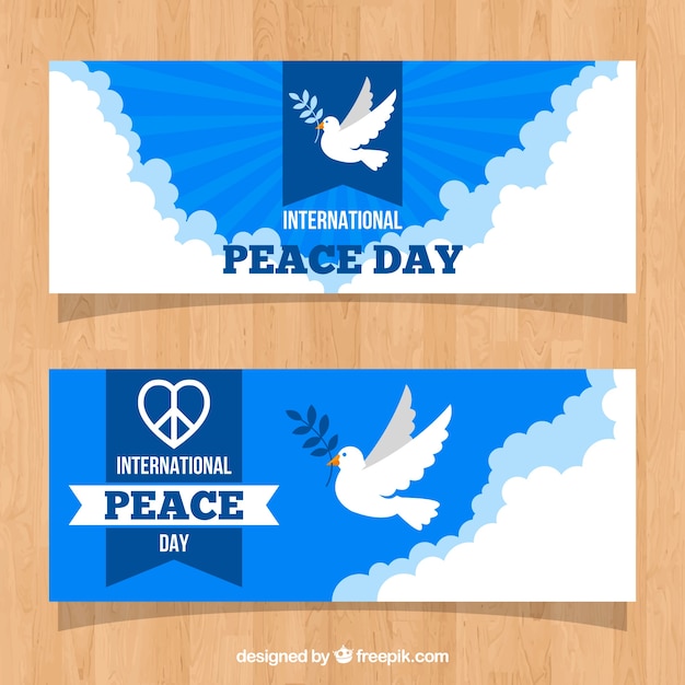 wearable peace banner