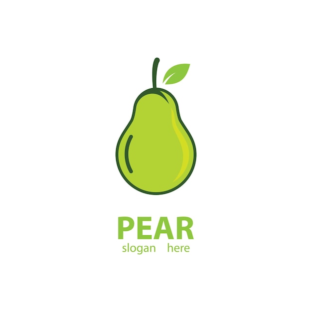 Premium Vector Pear Logo Images Illustration Design