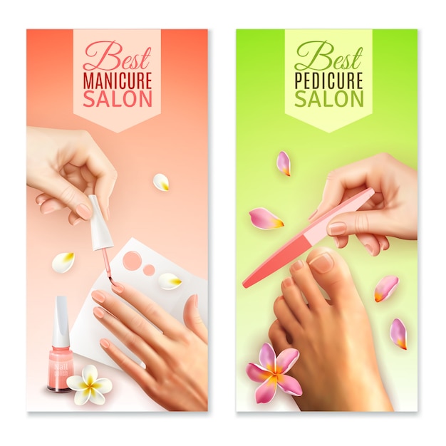 Download Free Pedicure And Manicure Banners Free Vector Use our free logo maker to create a logo and build your brand. Put your logo on business cards, promotional products, or your website for brand visibility.