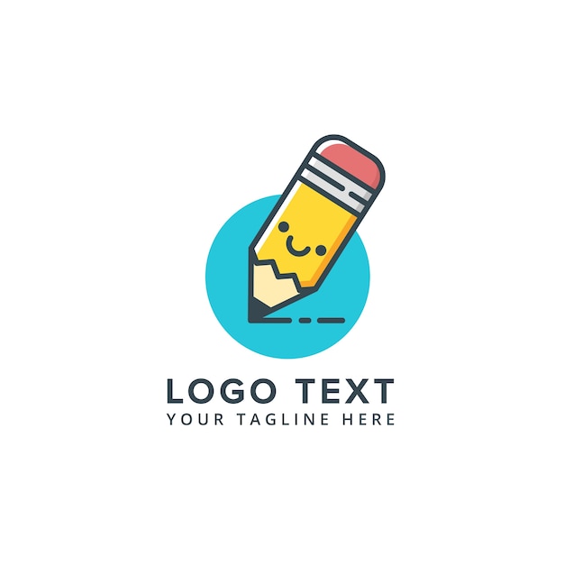 Download Free Pencil Logo Education Logo Template Premium Vector Use our free logo maker to create a logo and build your brand. Put your logo on business cards, promotional products, or your website for brand visibility.