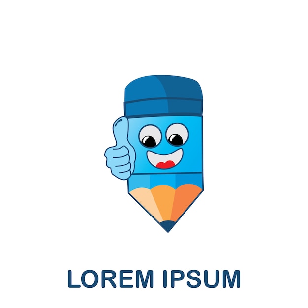 Download Free Pencil Mascot Design Educational Cartoon Character Premium Vector Use our free logo maker to create a logo and build your brand. Put your logo on business cards, promotional products, or your website for brand visibility.