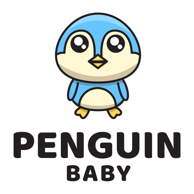 Download Free Penguin Baby Cute Logo Template Premium Vector Use our free logo maker to create a logo and build your brand. Put your logo on business cards, promotional products, or your website for brand visibility.