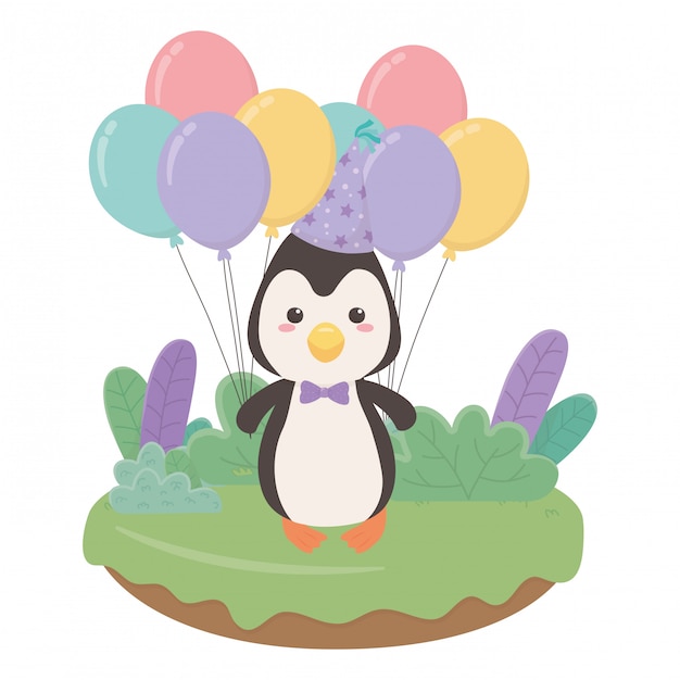 Free Free Birthday Penguin Svg 778 SVG PNG EPS DXF File