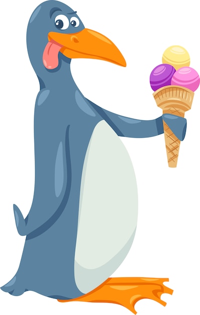 penguin ice cream scoop