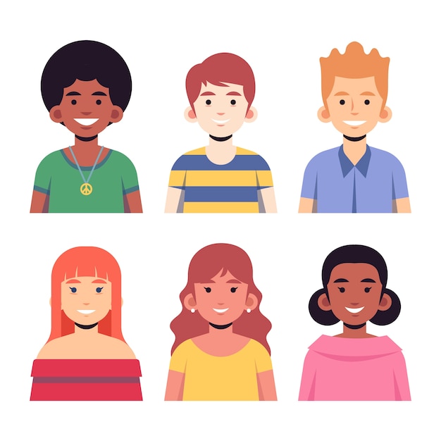 Free Vector | People avatars