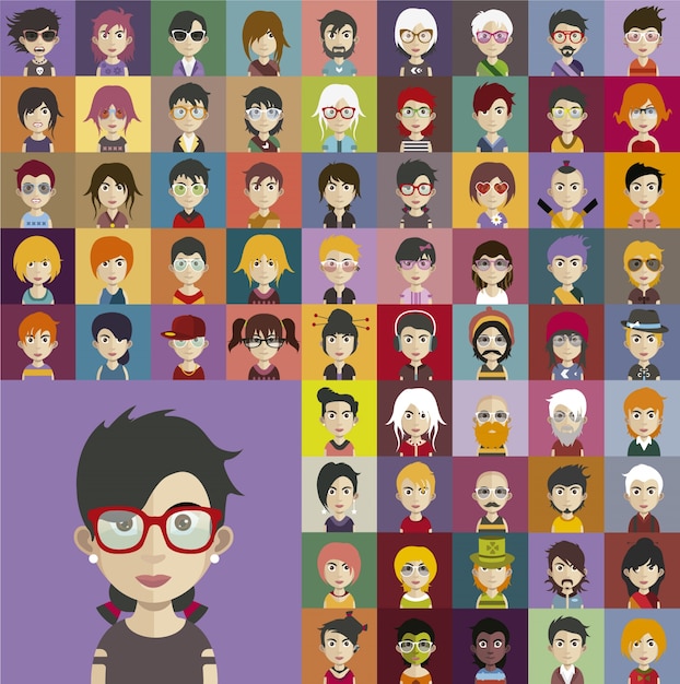 People icon collection