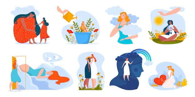 Download Free People Mental Health Illustration Cartoon Woman Characters Use our free logo maker to create a logo and build your brand. Put your logo on business cards, promotional products, or your website for brand visibility.