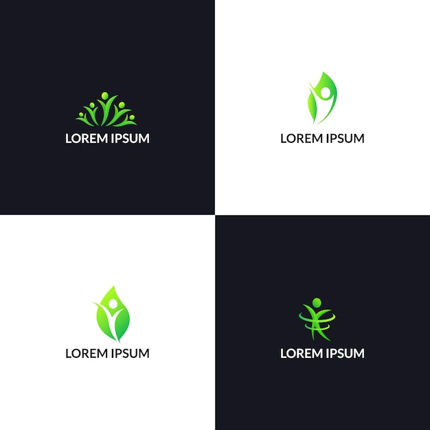 Download Free People Nature Health Care Logo Template Premium Vector Use our free logo maker to create a logo and build your brand. Put your logo on business cards, promotional products, or your website for brand visibility.