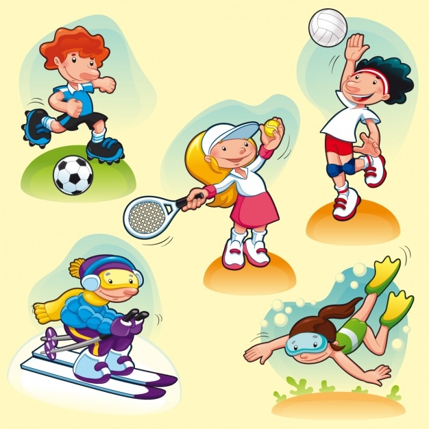 Get Deportes Individuales Dibujos Animados PNG