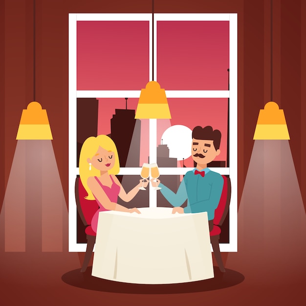 dating illustration