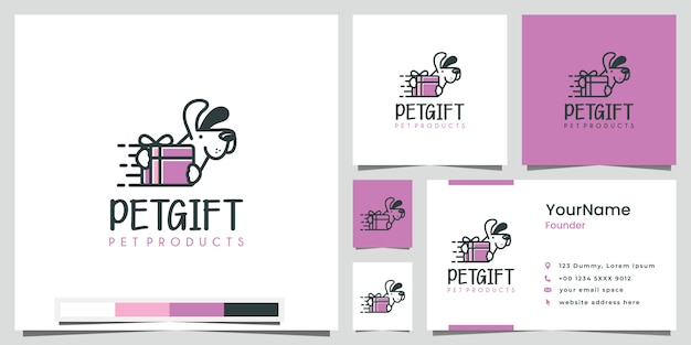 Download Free Pet Gift Products Logo Design Inspiration Premium Vector Use our free logo maker to create a logo and build your brand. Put your logo on business cards, promotional products, or your website for brand visibility.