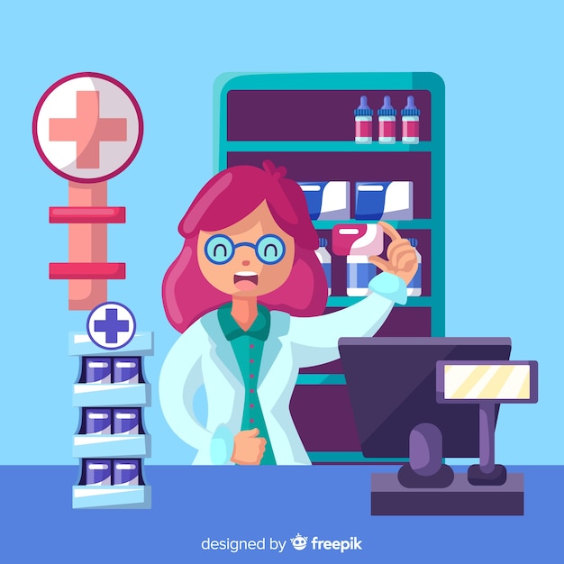 Pharmacist | Free Vector