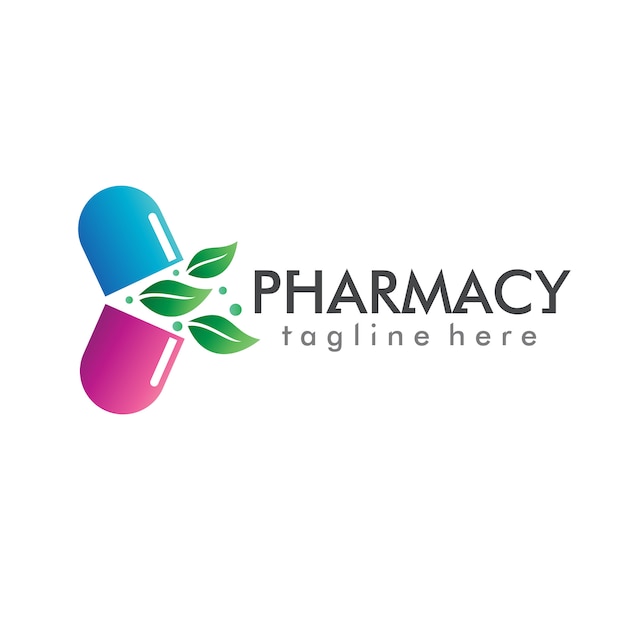 Modern Pharmacy Logo Design