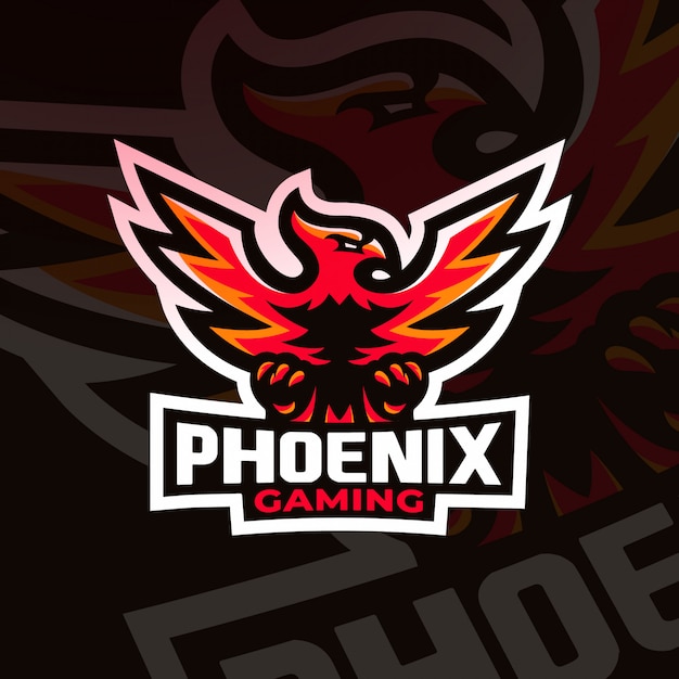 Download Free Phoenix Bird Gaming Esport Logo Mascot Premium Vector Use our free logo maker to create a logo and build your brand. Put your logo on business cards, promotional products, or your website for brand visibility.