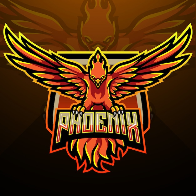 Download Team Phoenix Gaming Logo Free Fire Gaming PSD - Free PSD Mockup Templates