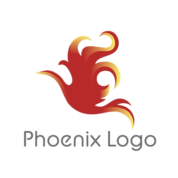 Premium Vector | Phoenix fire logo design vector illustraion