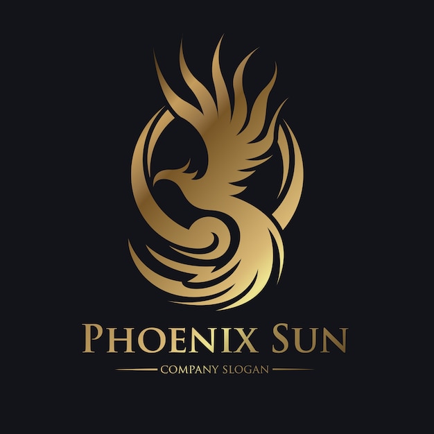 Phoenix logo, eagle and bird logo symbol. vector logo ...