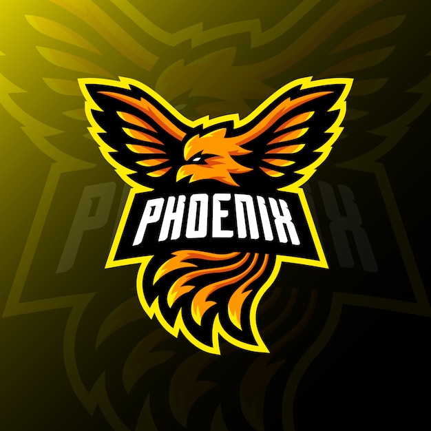 Download Free Phoenix Mascot Logo Esport Gaming Illustration Premium Vector Use our free logo maker to create a logo and build your brand. Put your logo on business cards, promotional products, or your website for brand visibility.
