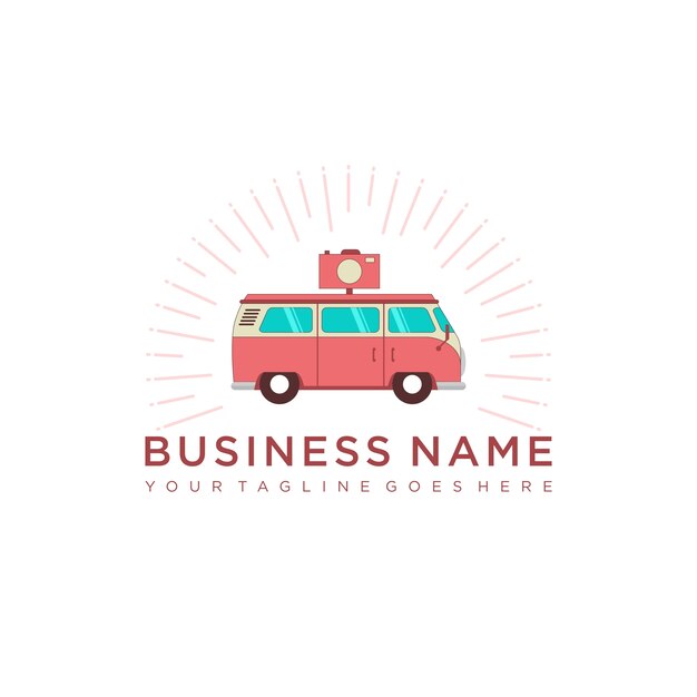 Download Free Photo Booth Van Logo Premium Vector Use our free logo maker to create a logo and build your brand. Put your logo on business cards, promotional products, or your website for brand visibility.