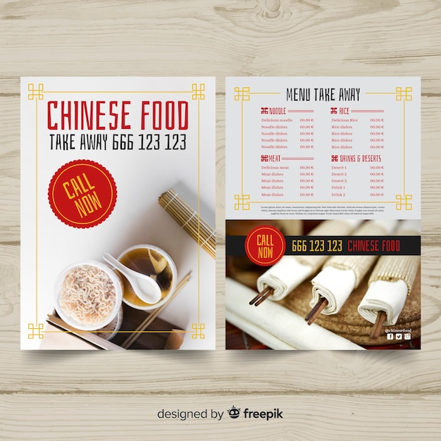 Download Free Download Free Photographic Chinese Food Flyer Template Vector Use our free logo maker to create a logo and build your brand. Put your logo on business cards, promotional products, or your website for brand visibility.