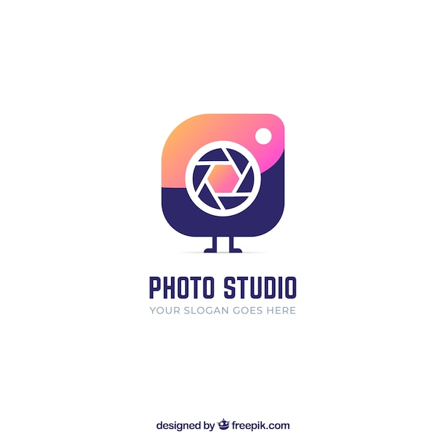 Download Free Download Free Photography Logo With Gradient Colors Vector Freepik Use our free logo maker to create a logo and build your brand. Put your logo on business cards, promotional products, or your website for brand visibility.