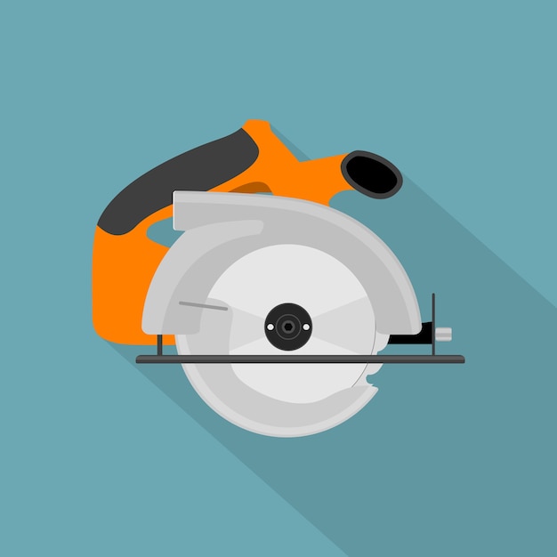 Premium Vector | Picture of circular saw, style icon