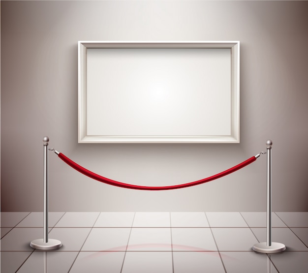 Picture On Exhibition Free Vector