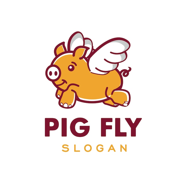 flying pig logo clothing brand