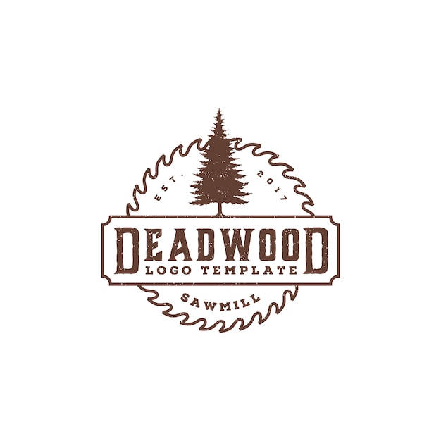 Download Free Pines Evergreen Conifer Tree With Circular Saw Blade Retro Logo Use our free logo maker to create a logo and build your brand. Put your logo on business cards, promotional products, or your website for brand visibility.
