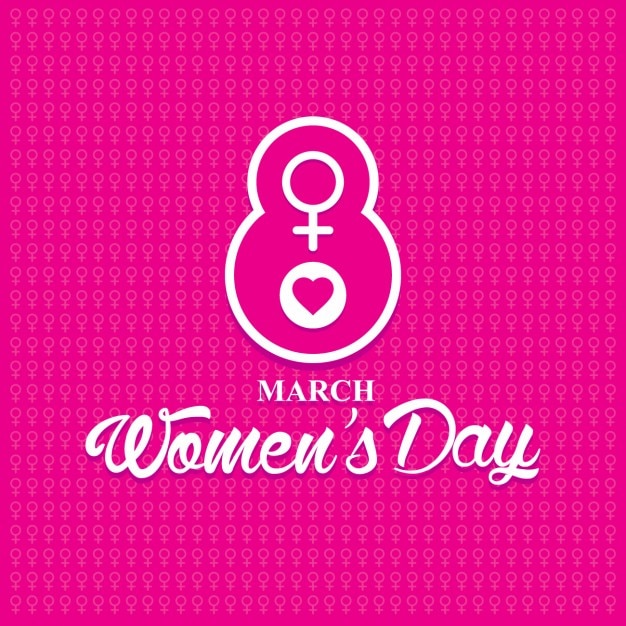 Pink background for women\'s day
