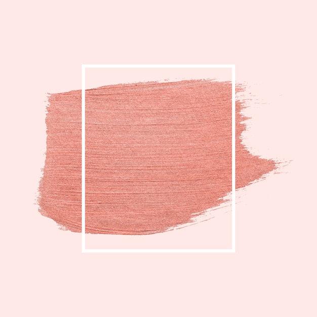 Free Vector | Pink brush stroke