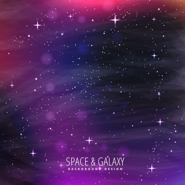 Galaxy Background Purple And Pink