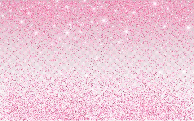 Premium Vector | Pink glitter sparkle on a transparent background