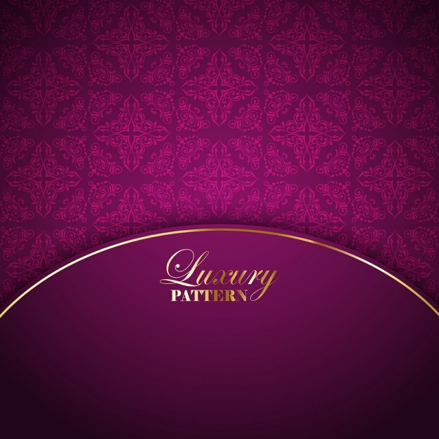 Free Vector | Pink luxury background with ornamental elements