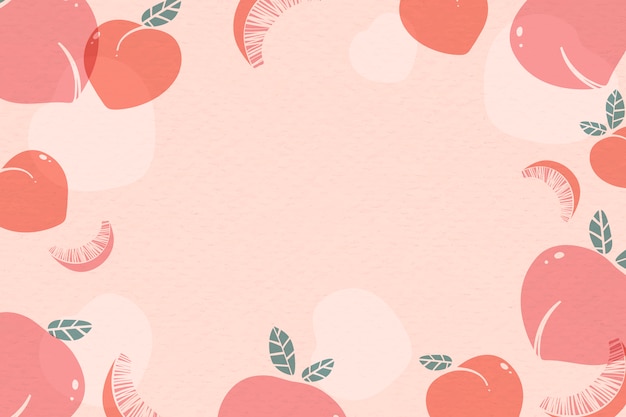 Free Vector | Pink peach background