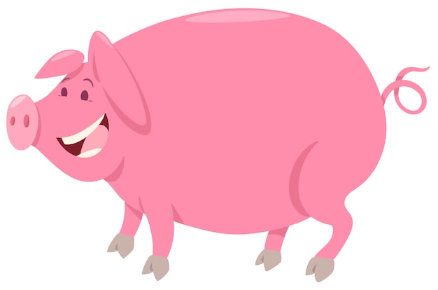 premium-vector-pink-pig-farm-animal-character