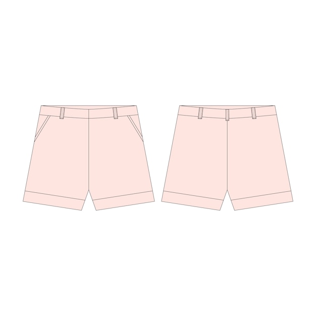 pink shorts for girls